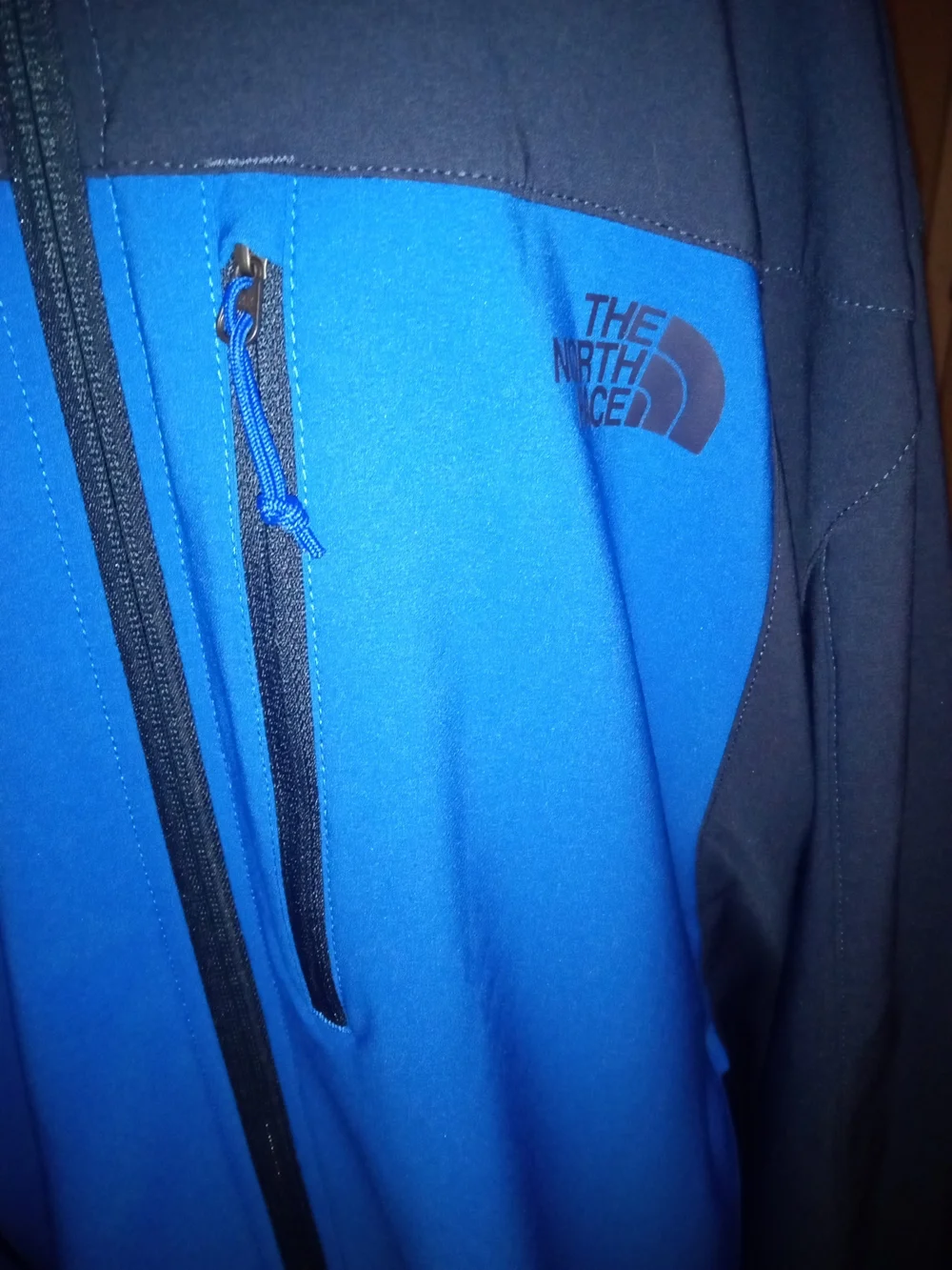 The North Face Men’s Two-Tone Blue Full-Zip Jacket